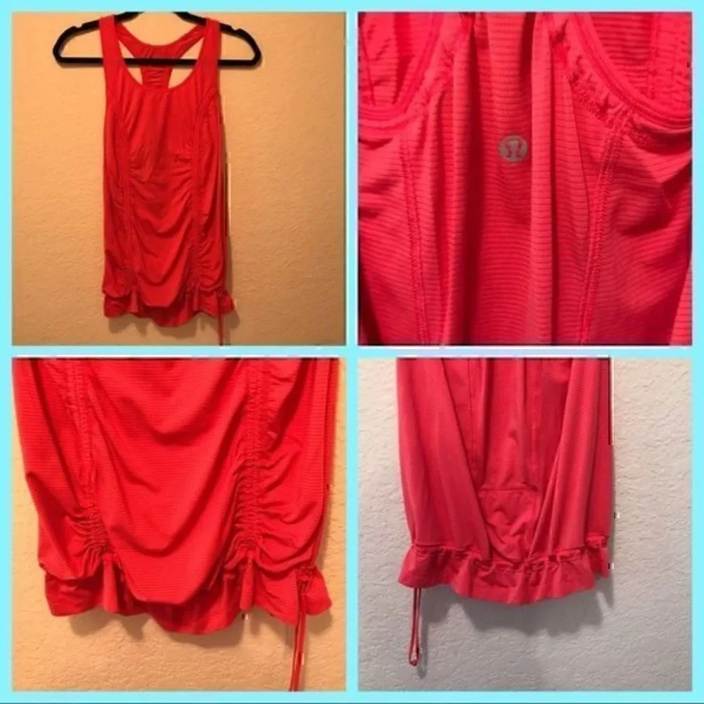 *30off3* NWOT. Lululemon workout coral top